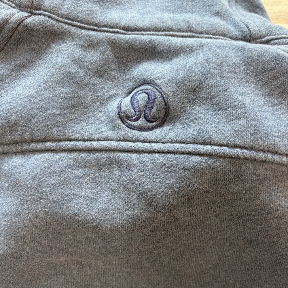 Lululemon, Scuba Cropped Half-Zip, Blue, XS/S, Excellent, $118 - Picture 4 of 6